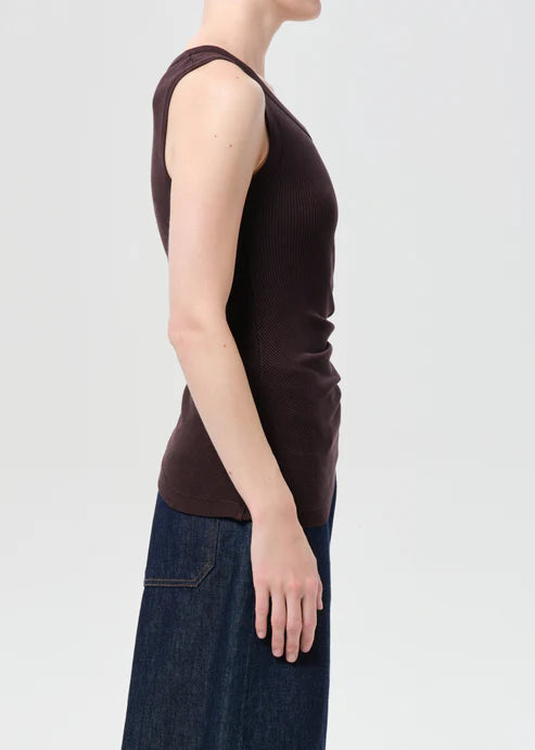 Twisted Poppy Tank