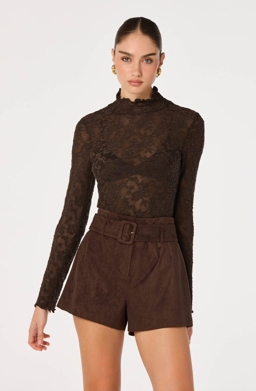 Kyra Sheer Lace Top