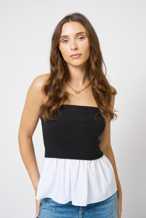 Violete Tube Top