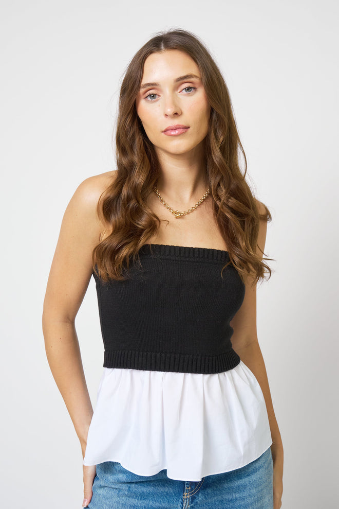 Violete Tube Top