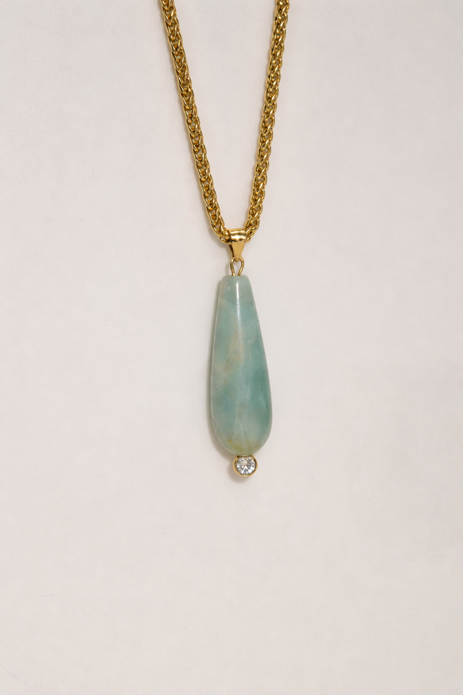 Droplet Necklace Gold