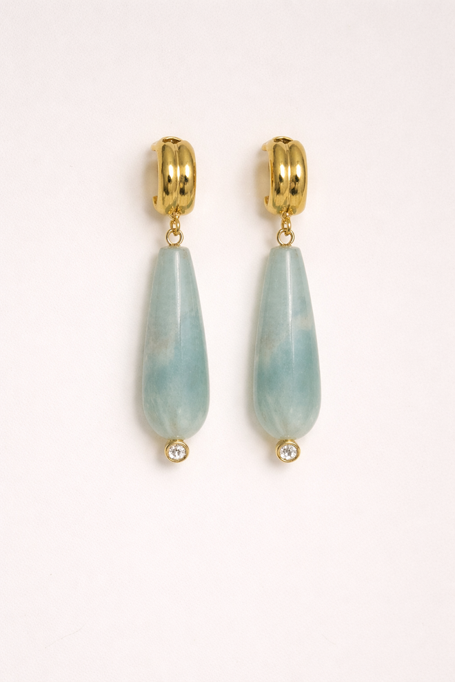 Blunt Droplet Earring