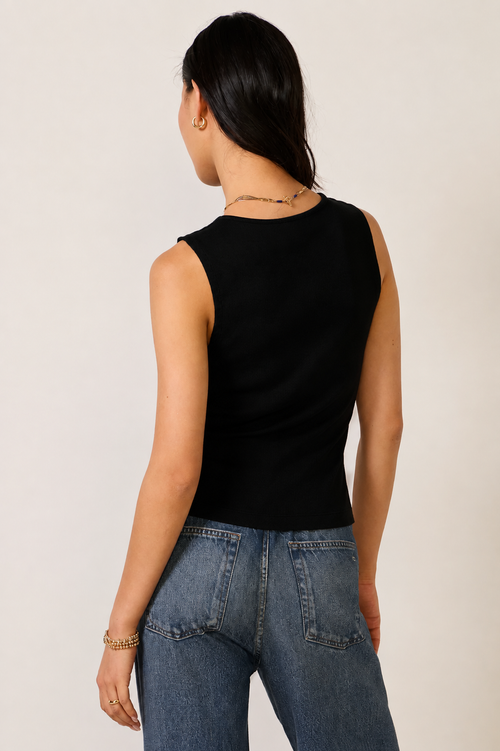 Lune Shirred Top