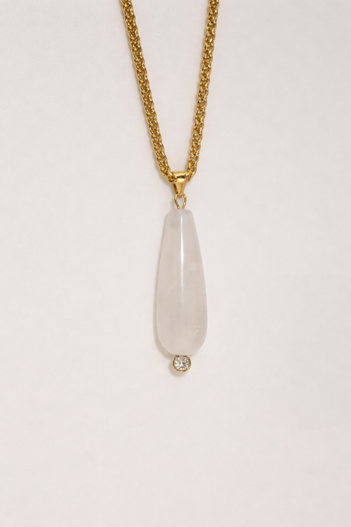 Droplet Necklace Gold