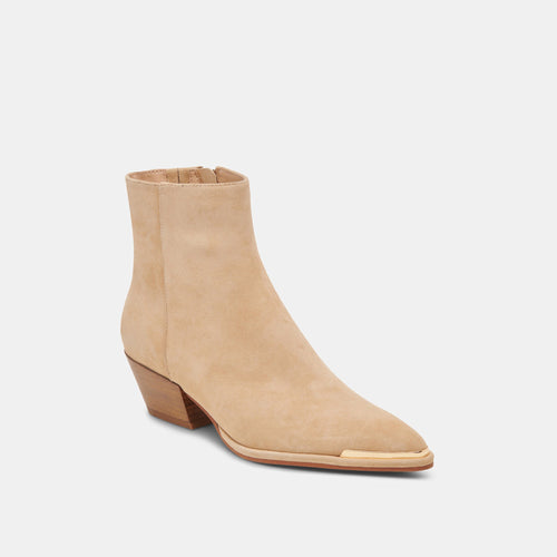 Suede Nonah Booties