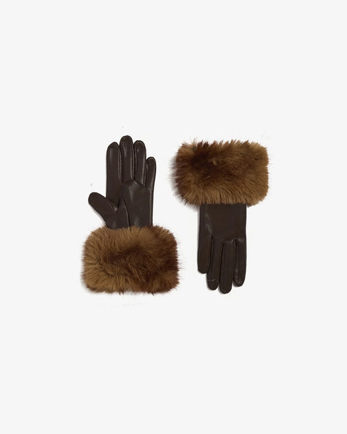 Betty Mink Gloves