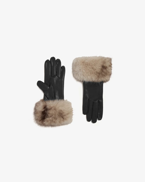 Betty Mink Gloves