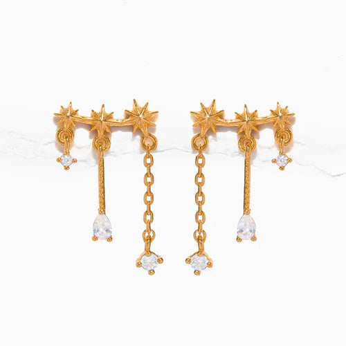 Celestial Cascade Earring