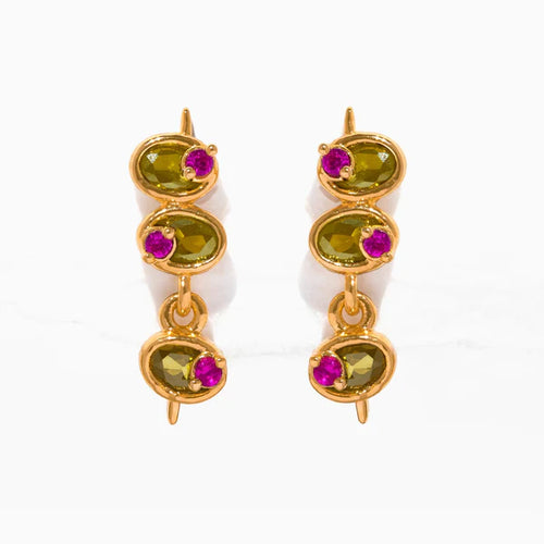 Mini Olive Stud Earring