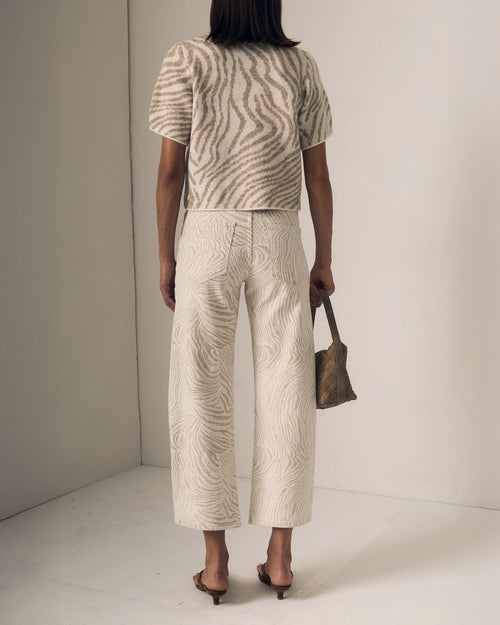 Nomad Ankle Jean-Zebra