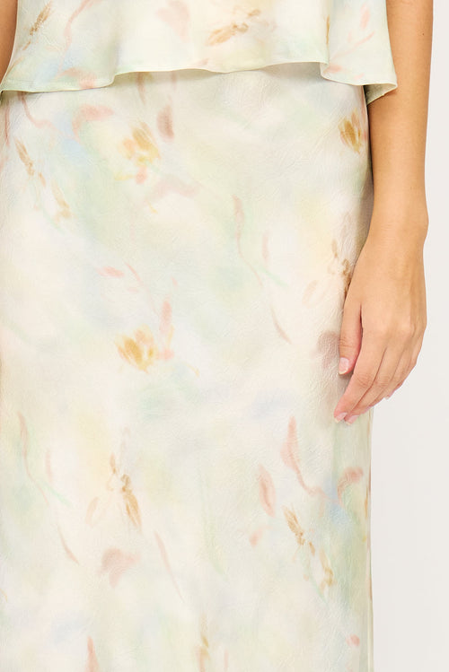 Barbara Satin Skirt
