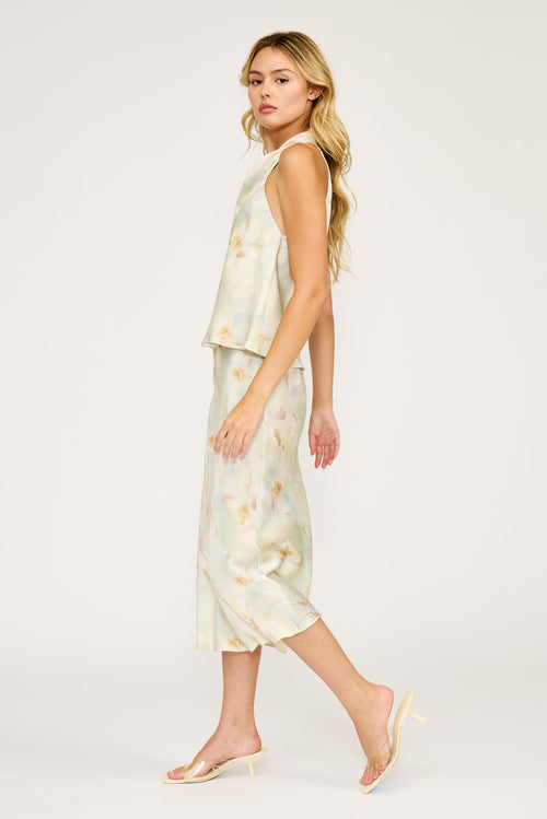 Barbara Satin Skirt