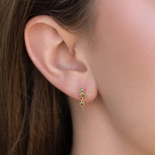 Mini Olive Stud Earring