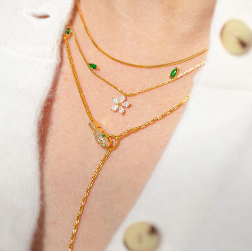 Viper Y Drop Necklace