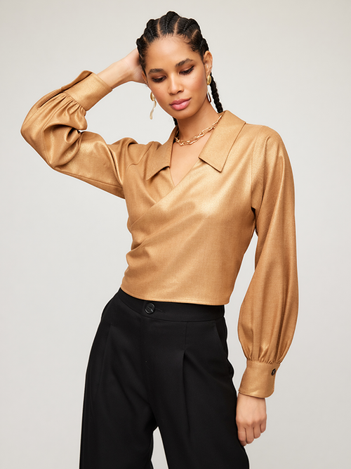 Sloane Wrap Shirt