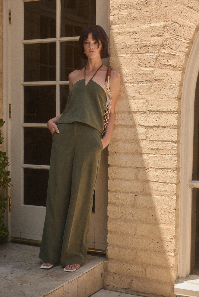 Valli Cupro Pant
