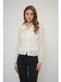 Stella Stretch Lace Buttondown