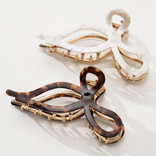 Sabrina Bow Claw Clip