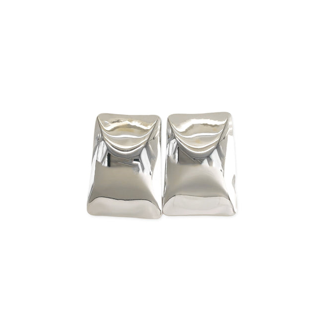 Curved Rectangle Earring