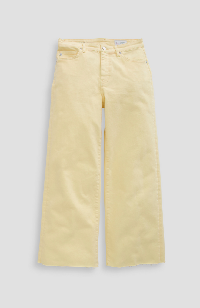 Saige Wide Leg Crop-Sunlight