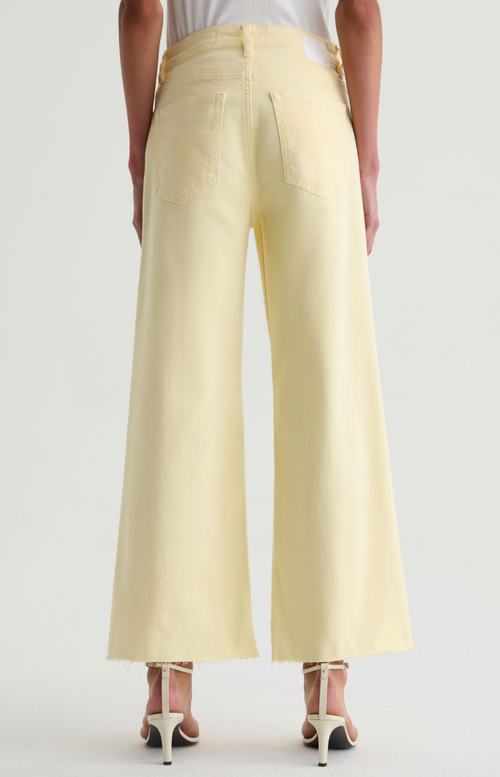 Saige Wide Leg Crop-Sunlight