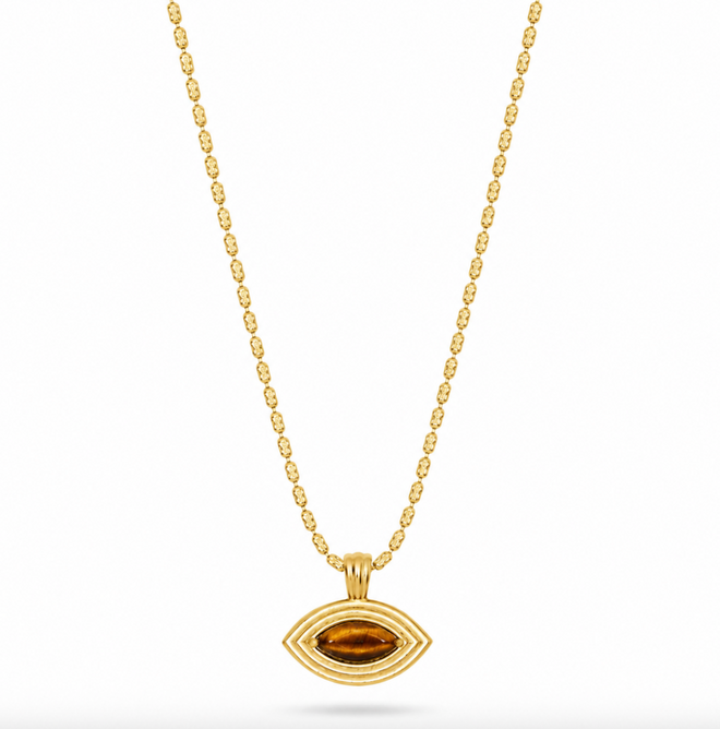 Ridged Eye Pendant