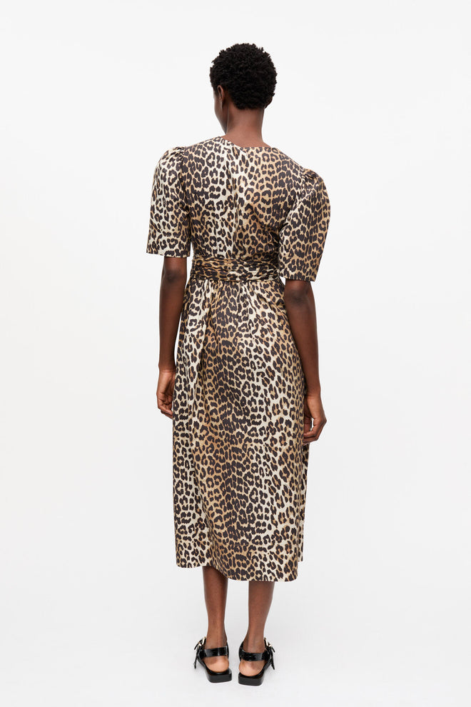 Printed Midi Dress