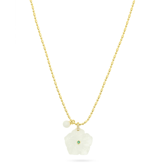 Flower Pendant Necklace