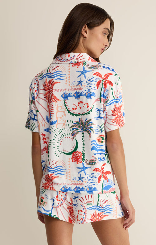 Beach Days PJ Top