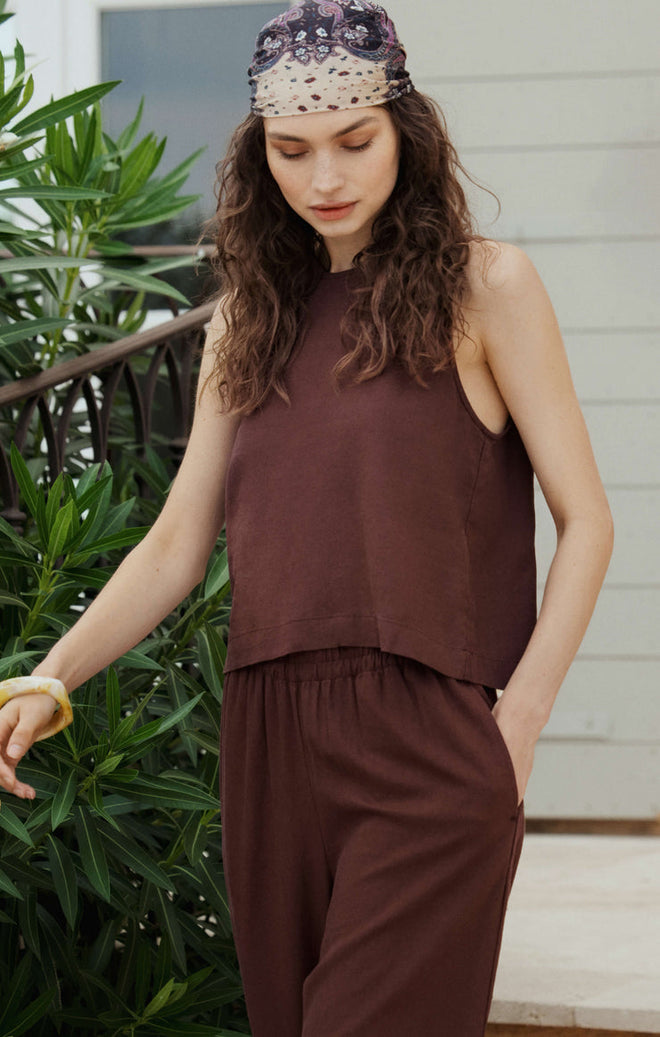 Sloane Linen Tank