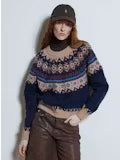 Chunky Fair Isle Crew