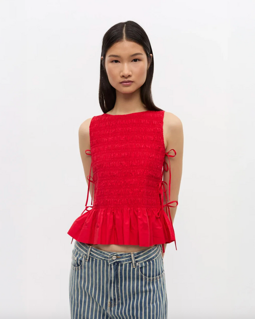 Poplin Smock Top