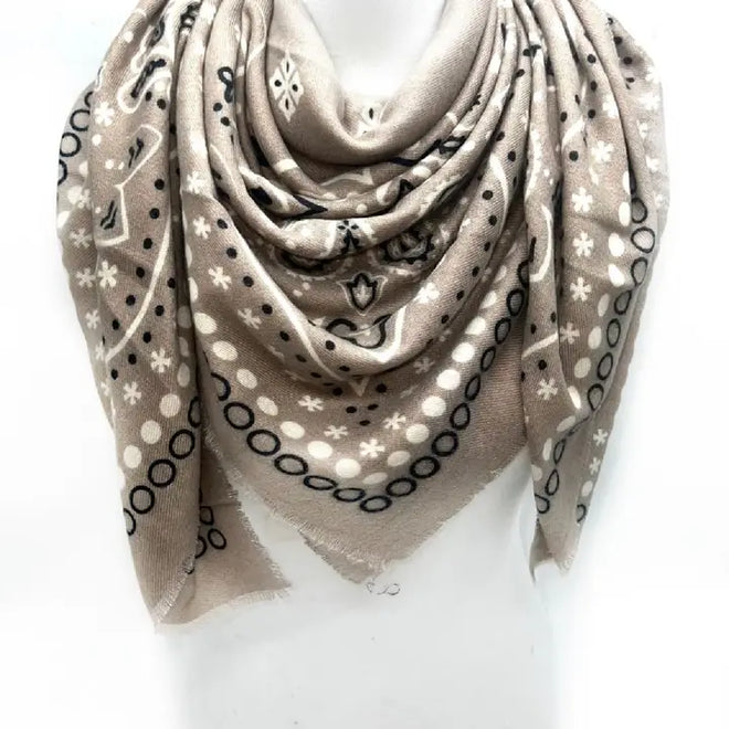 Dotted Square Scarf