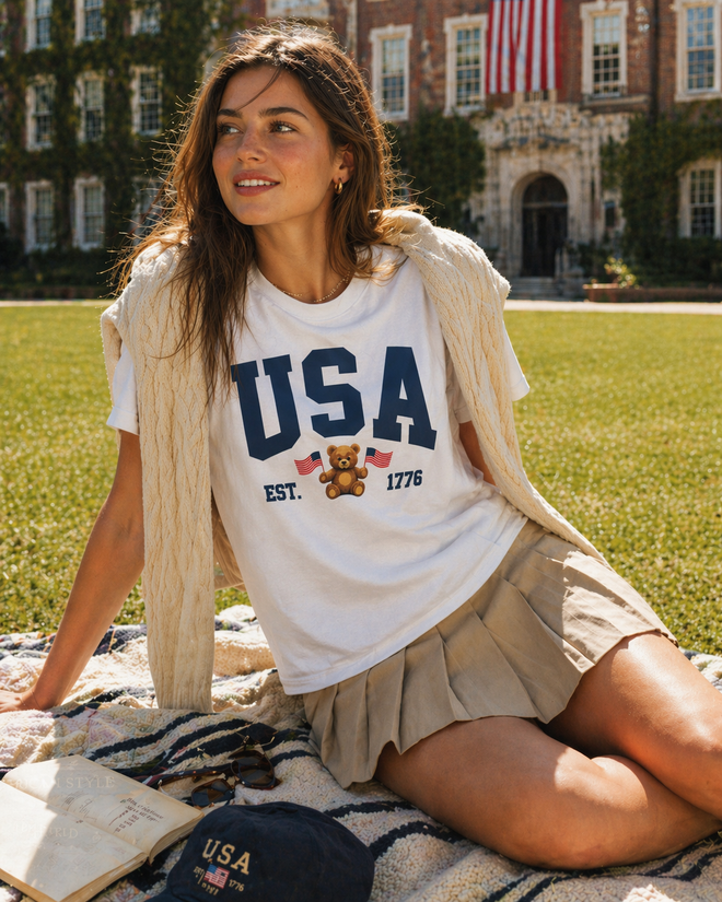 USA Teddy Tee