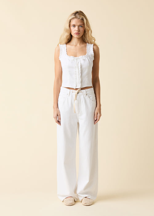 Luna Relaxed White