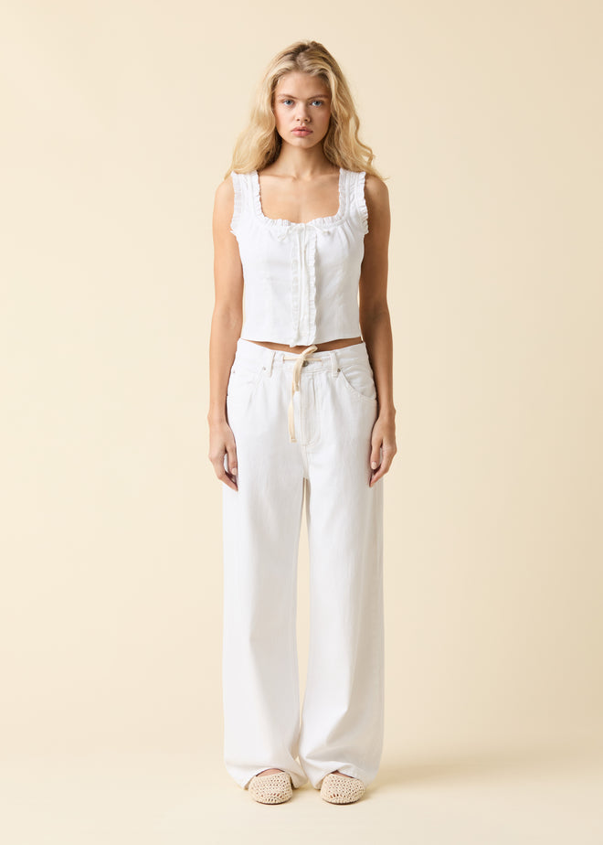 Luna Relaxed White