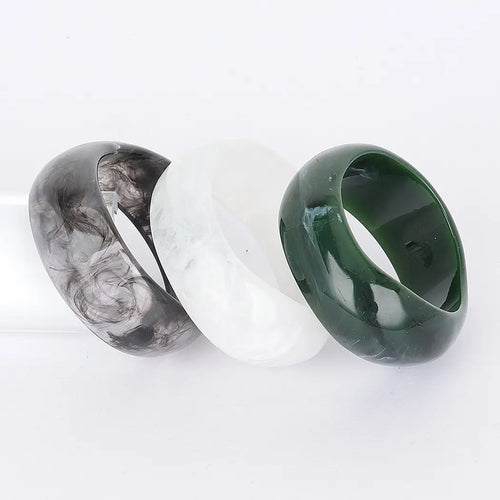 Resin Bangle Bracelet