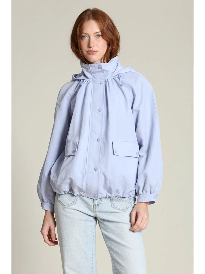 Balloon Sleeve Windbreaker
