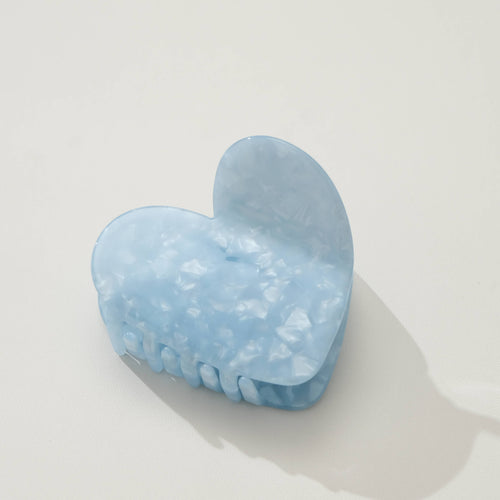 Coastal Heart Claw Clip - Large