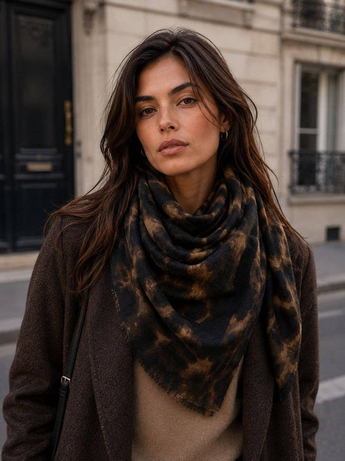Leopard Print Scarf
