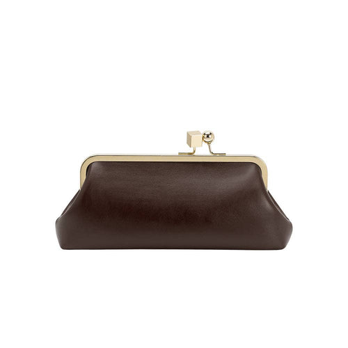 Chrissy Espresso Vegan Leather Bag