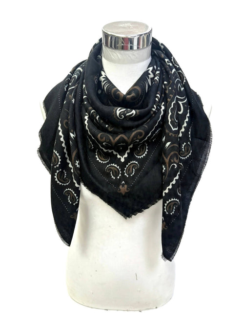 Large Woolen Bandana Scarf