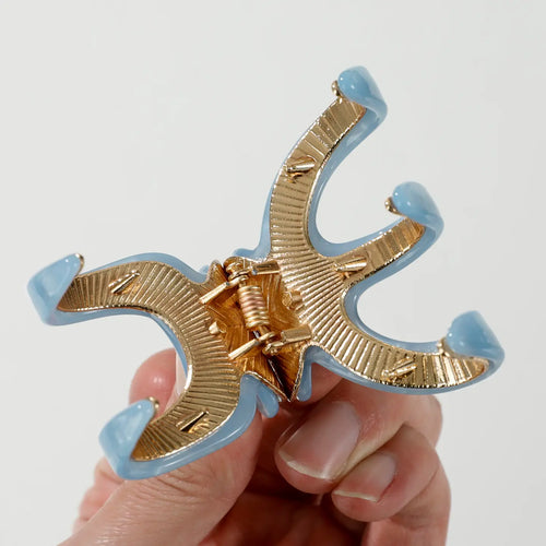 Jade Octopus Claw Clip