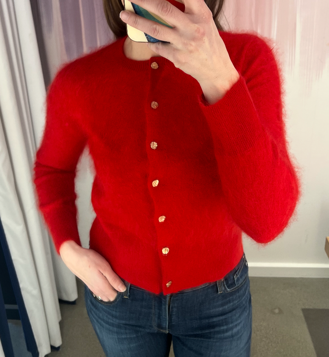 Brushed Chelsea Cardi