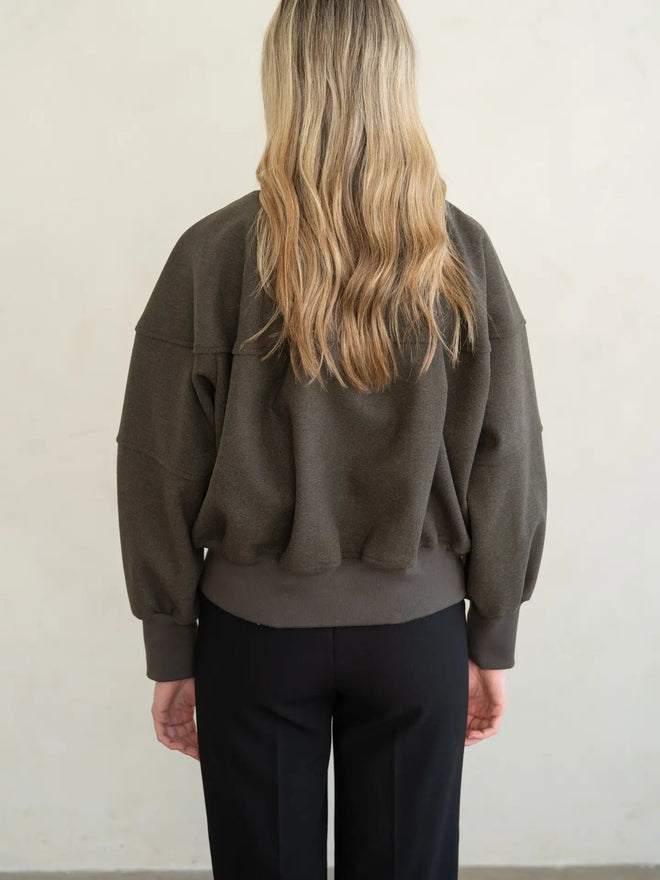 Zip Front Bomber