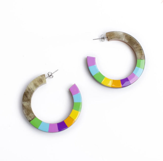 Pastel Rainbow Hoop