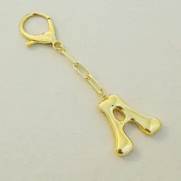 Balloon Initial Bag Charm