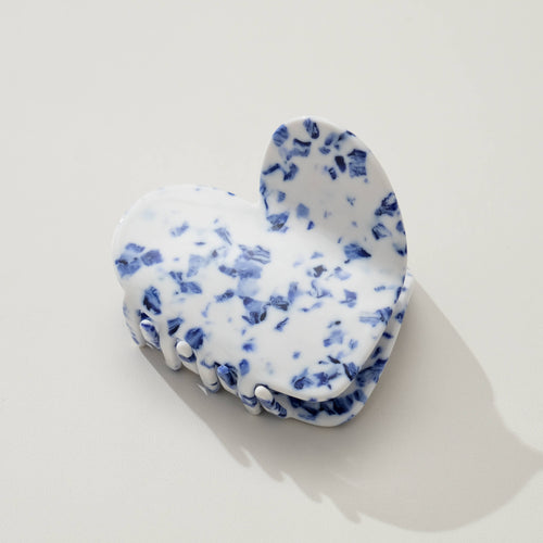Coastal Heart Claw Clip - Large