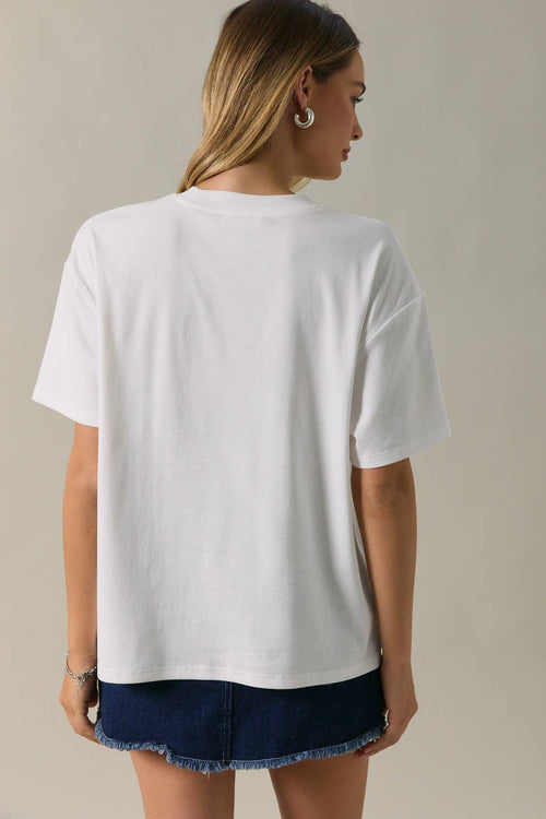 SHELL CROCHET T-SHIRT