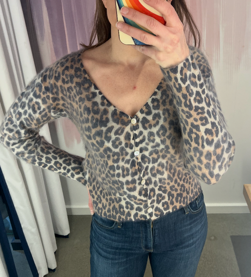 Belle Leopard Sweater
